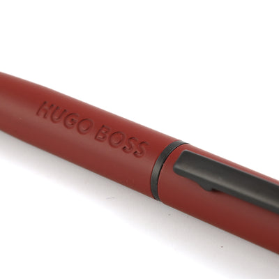 Hugo Boss Loop Ball Pen - Matte Red PVD 4