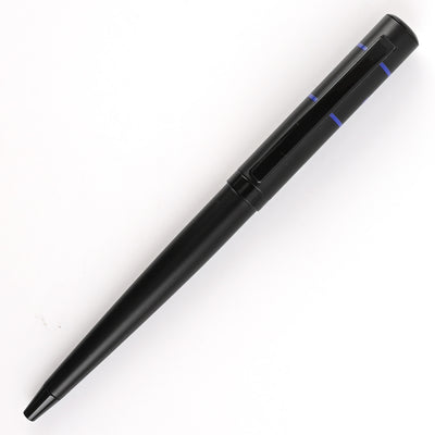 Hugo Boss Ribbon Matrix Ball Pen - Black & Blue PVD