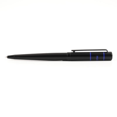 Hugo Boss Ribbon Matrix Ball Pen - Black & Blue PVD