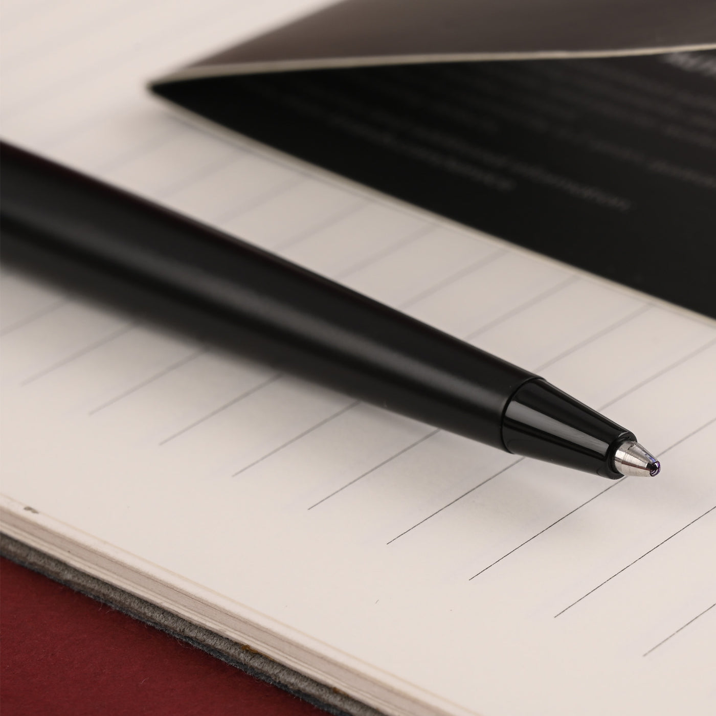 Hugo Boss Ribbon Matrix Ball Pen - Black & Red PVD 6