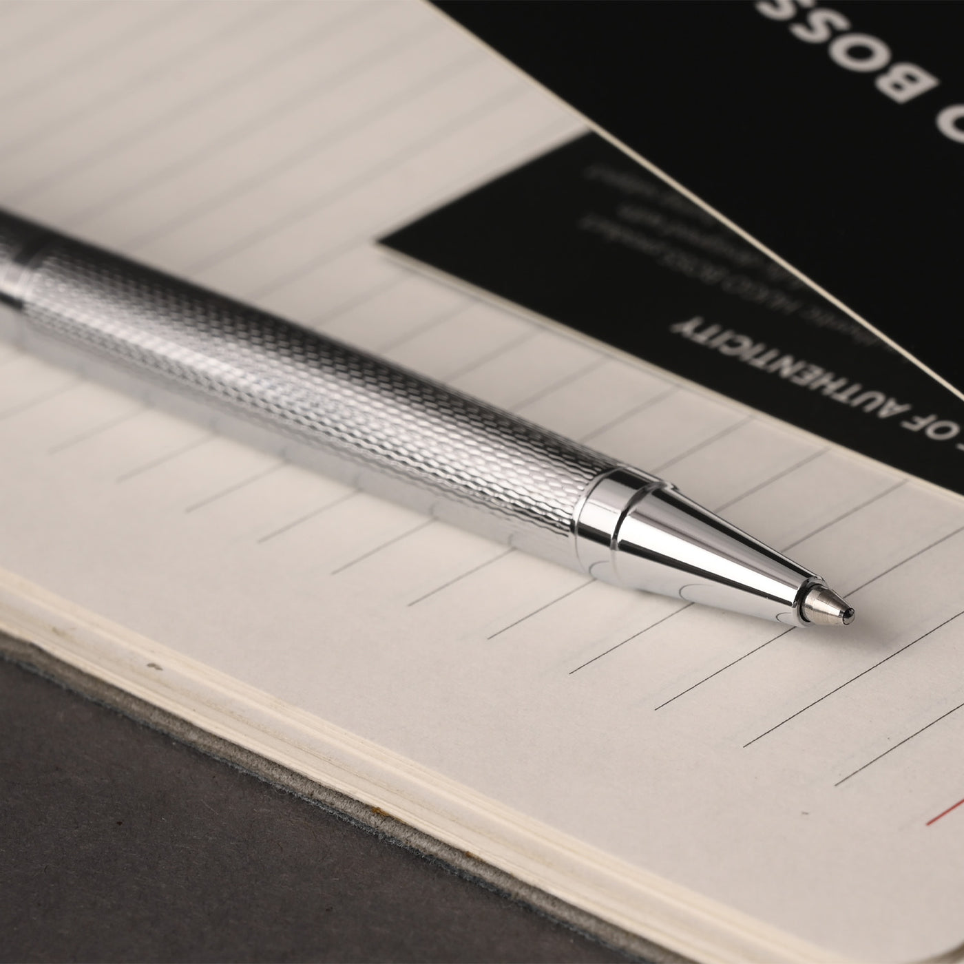 Hugo Boss Sophisticated Ball Pen - Chrome Diamond CT