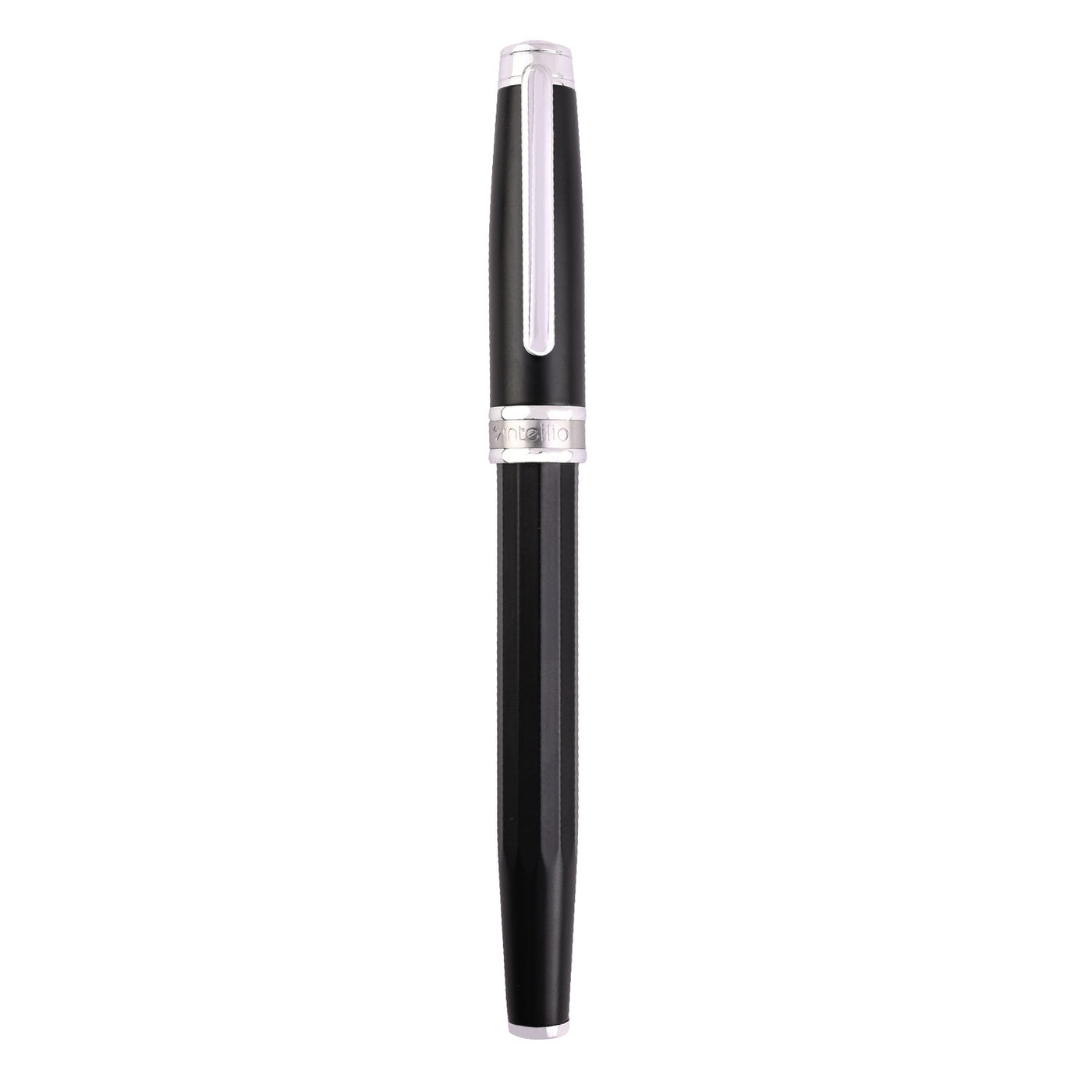 Intellio Mystique Fountain Pen - Matte Black CT 6