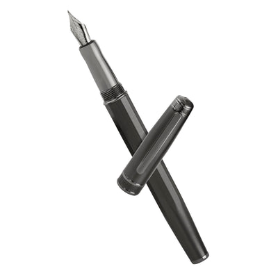 Intellio Mystique Fountain Pen - Mystery Grey RT 2