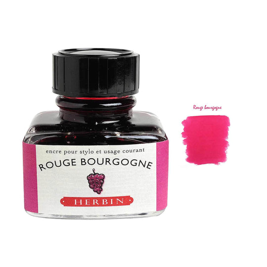 J. Herbin Rouge Bourgogne Ink Bottle - 30ml