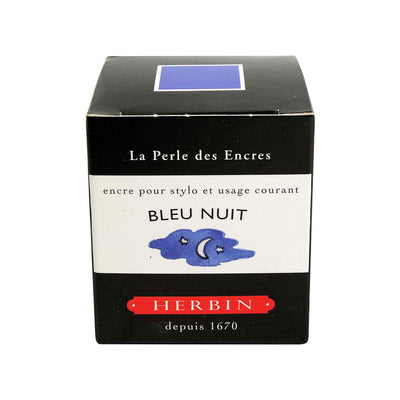 J Herbin "D" Series Ink Bottle Bleu Nuit (Midnight Blue) - 30ml 2