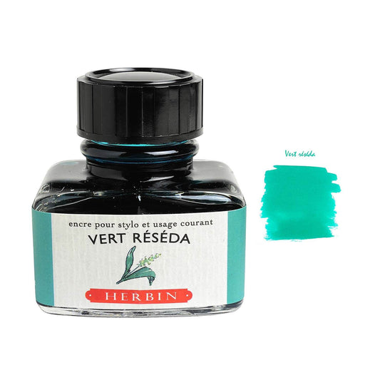 J. Herbin Vert Reseda Ink Bottle - 30ml
