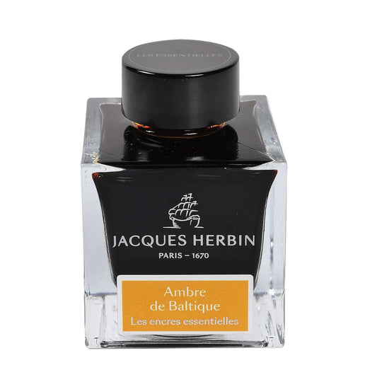J. Herbin Essentielles Ink Bottle, Ambre De Baltique - 50ml