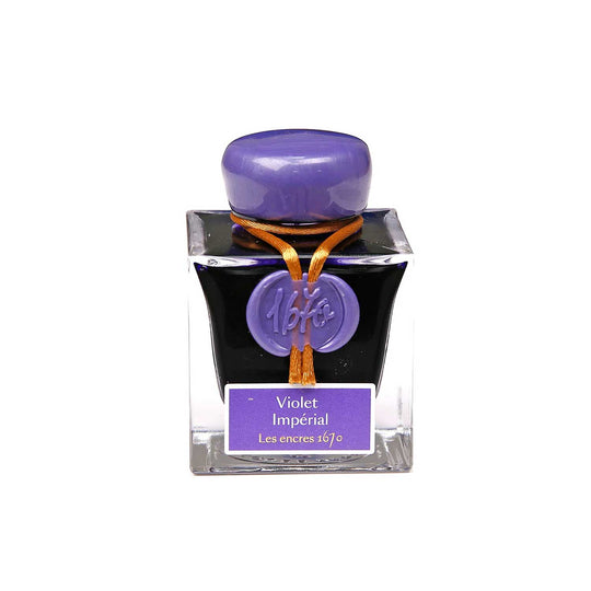 J. Herbin 1670 Anniversary Ink Bottle, Violet Imperial - 50ml