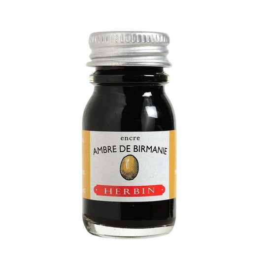 J. Herbin Ambre De Birmanie Ink Bottle - 10ml