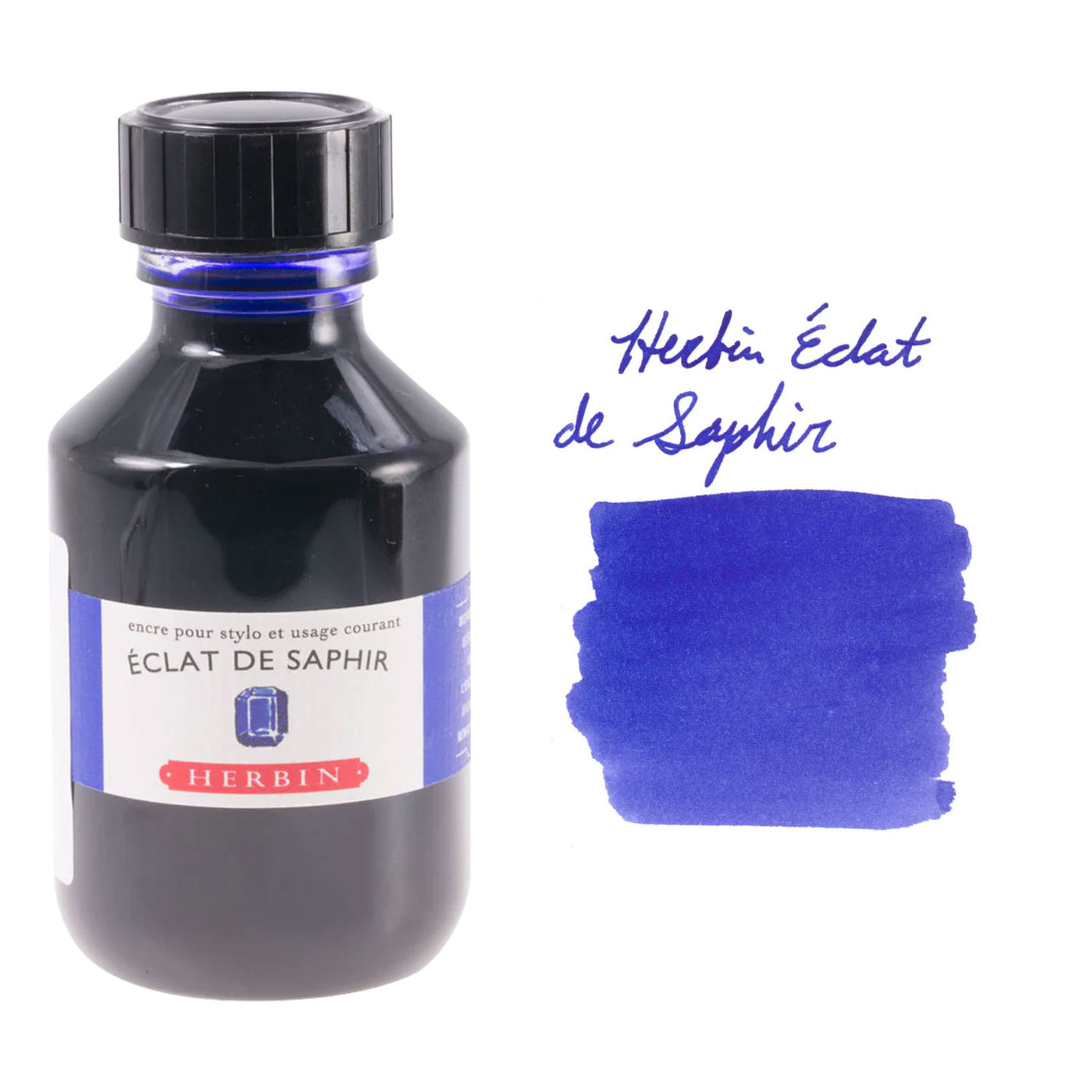 J. Herbin Eclat De Saphir Ink Bottle - 100ml 2