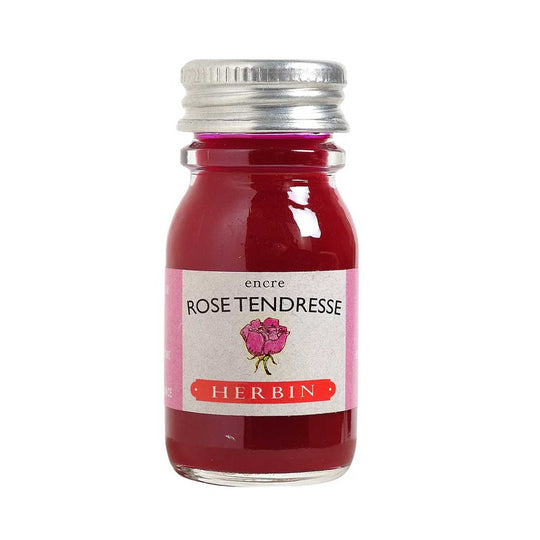 J. Herbin Rose Tenoresse Ink Bottle - 10ml
