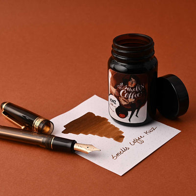 KWZ Standard Scented It Smells Like Coffee Ink Bottle, Brown - 60ml