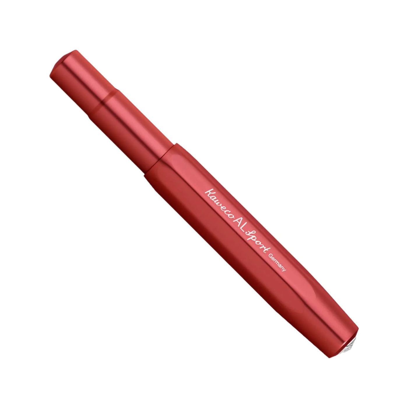 Kaweco AL Sport Fountain Pen with Optional Clip - Deep Red 8