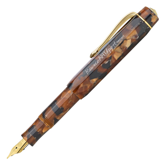 Kaweco Art Sport Fountain Pen - Hickory Brown GT