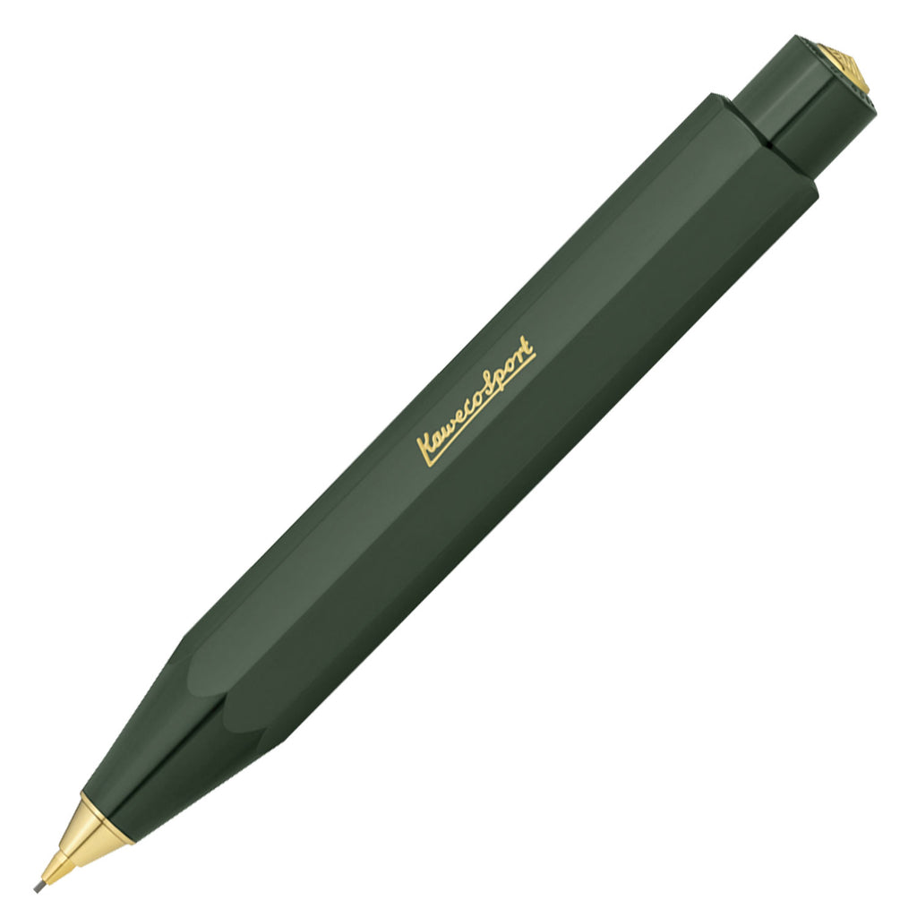 Kaweco Classic Sport 0.7mm Mechanical Pencil with Optional Clip - Green