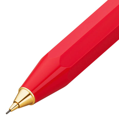 Kaweco Classic Sport 0.7mm Mechanical Pencil with Optional Clip - Red 2