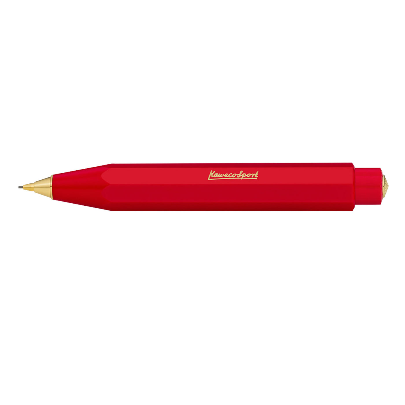 Kaweco Classic Sport 0.7mm Mechanical Pencil with Optional Clip - Red 3