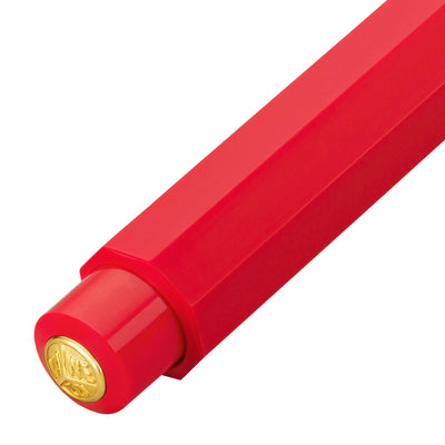 Kaweco Classic Sport 0.7mm Mechanical Pencil with Optional Clip - Red 4