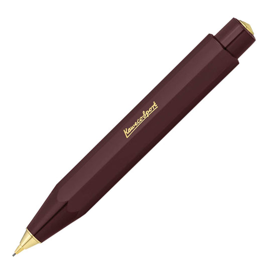 Kaweco Classic Sport 0.7mm Mechanical Pencil with Optional Clip - Bordeaux