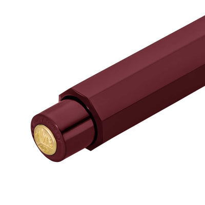 Kaweco Classic Sport 0.7mm Mechanical Pencil with Optional Clip - Bordeaux 3