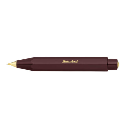 Kaweco Classic Sport 0.7mm Mechanical Pencil with Optional Clip - Bordeaux 4