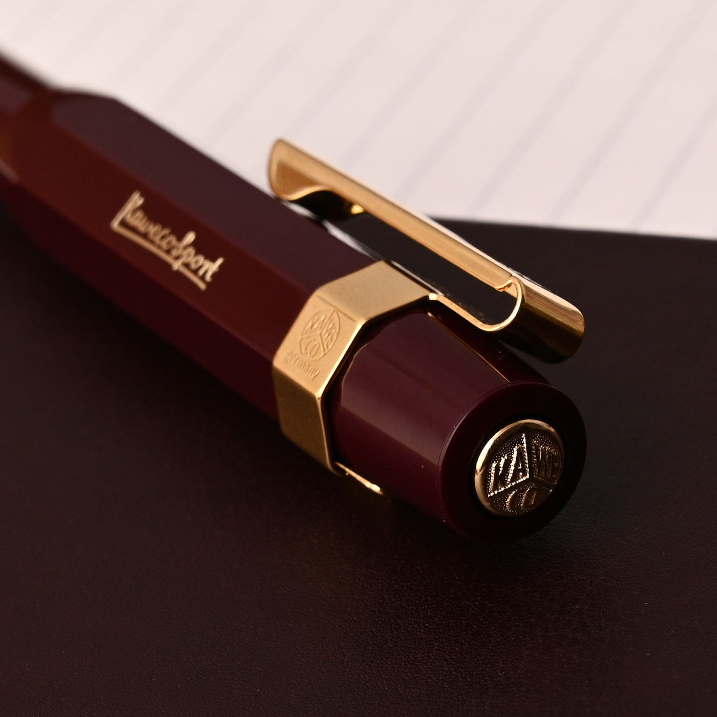 Kaweco Classic Sport Fountain Pen with Optional Clip - Bordeaux 9