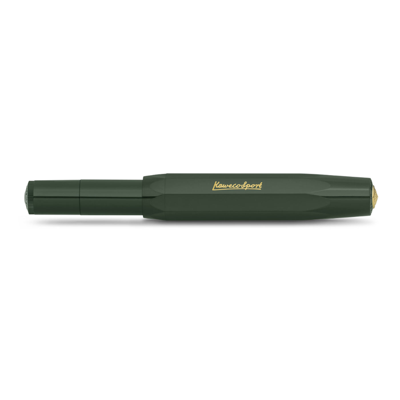 Kaweco Classic Sport Roller Ball Pen with Optional Clip - Green 6