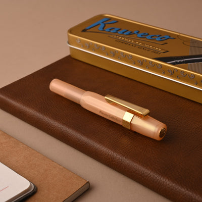 Kaweco Collection Fountain Pen with Optional Clip - Apricot Pearl (Special Edition) 14