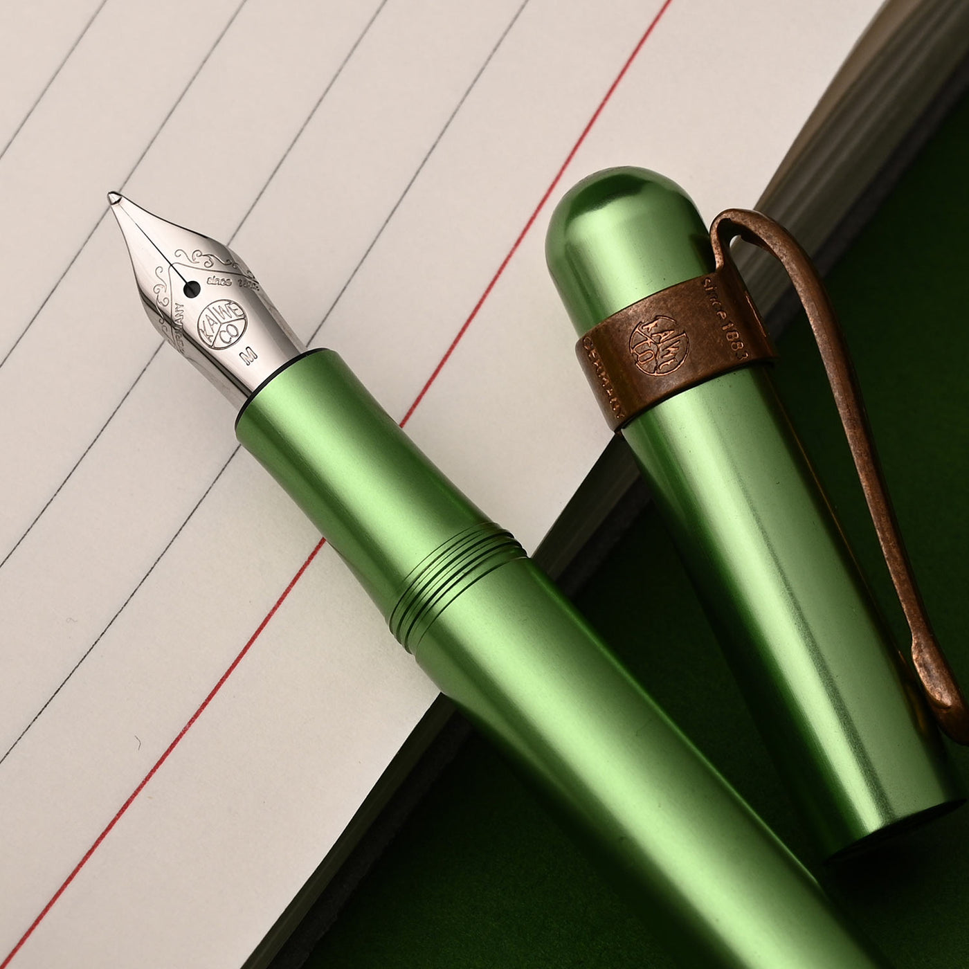 Kaweco Collection Fountain Pen with Optional Clip - Liliput Green (Special Edition) 7