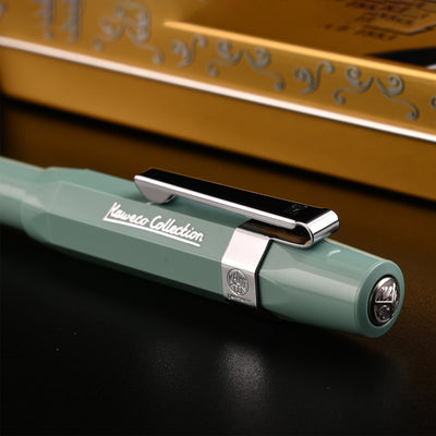 Kaweco Collection Fountain Pen with Optional Clip - Smooth Sage (Special Edition) 12