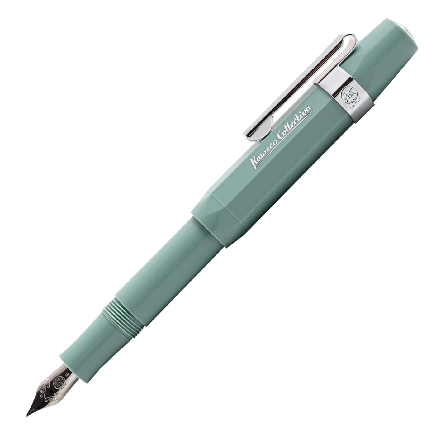 Kaweco Collection Fountain Pen with Optional Clip - Smooth Sage (Special Edition) 1