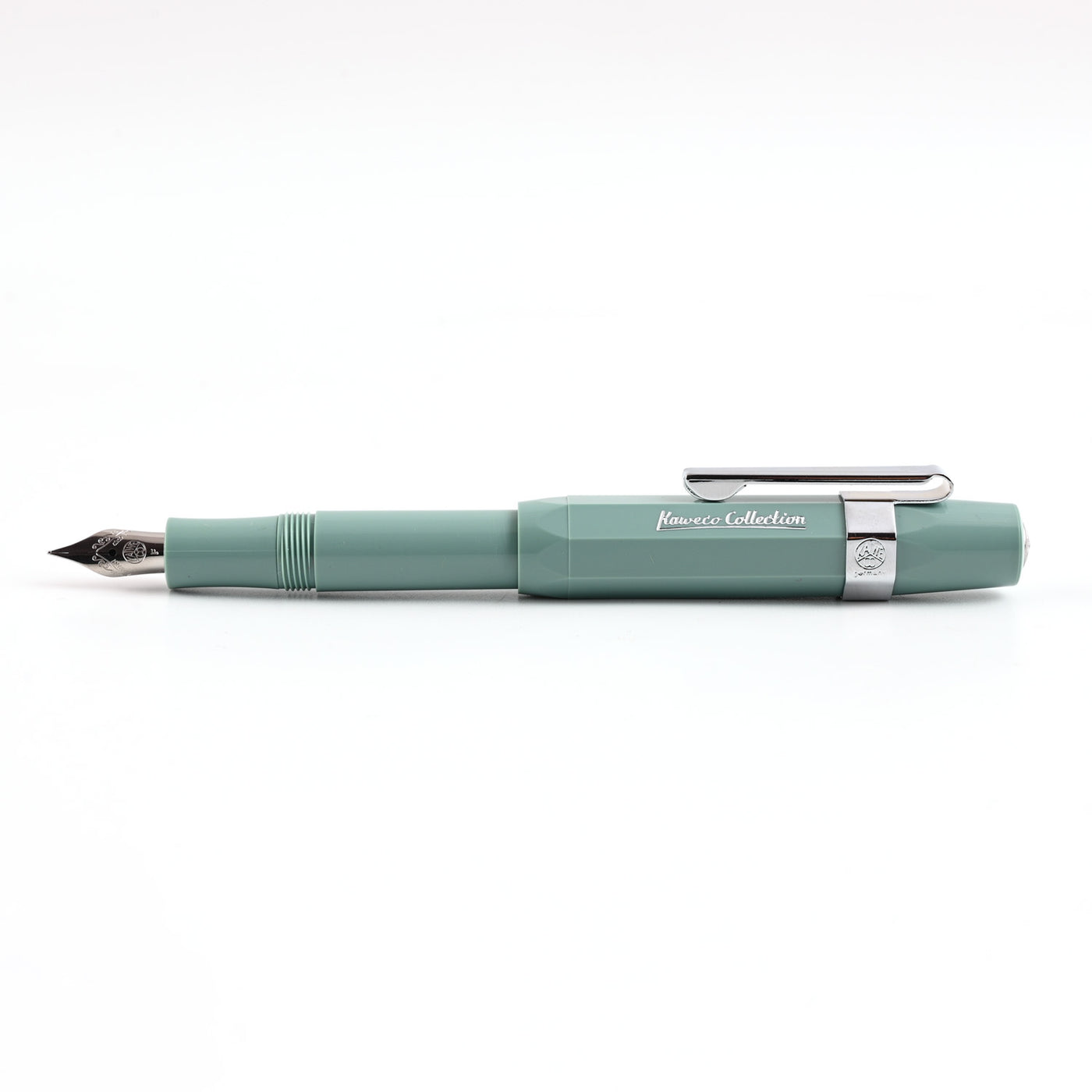 Kaweco Collection Fountain Pen with Optional Clip - Smooth Sage (Special Edition) 2