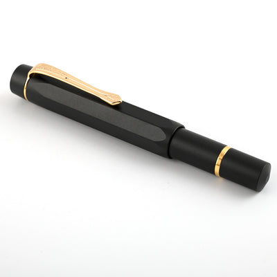 Kaweco Piston AL Sport Fountain Pen with Ink Bottle - Black GT 11