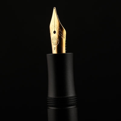 Kaweco Piston AL Sport Fountain Pen with Ink Bottle - Black GT 19