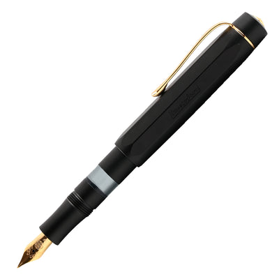 Kaweco Piston AL Sport Fountain Pen with Ink Bottle - Black GT 2