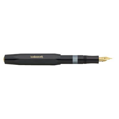 Kaweco Piston Classic Sport Fountain Pen with Optional Clip - Black Gold