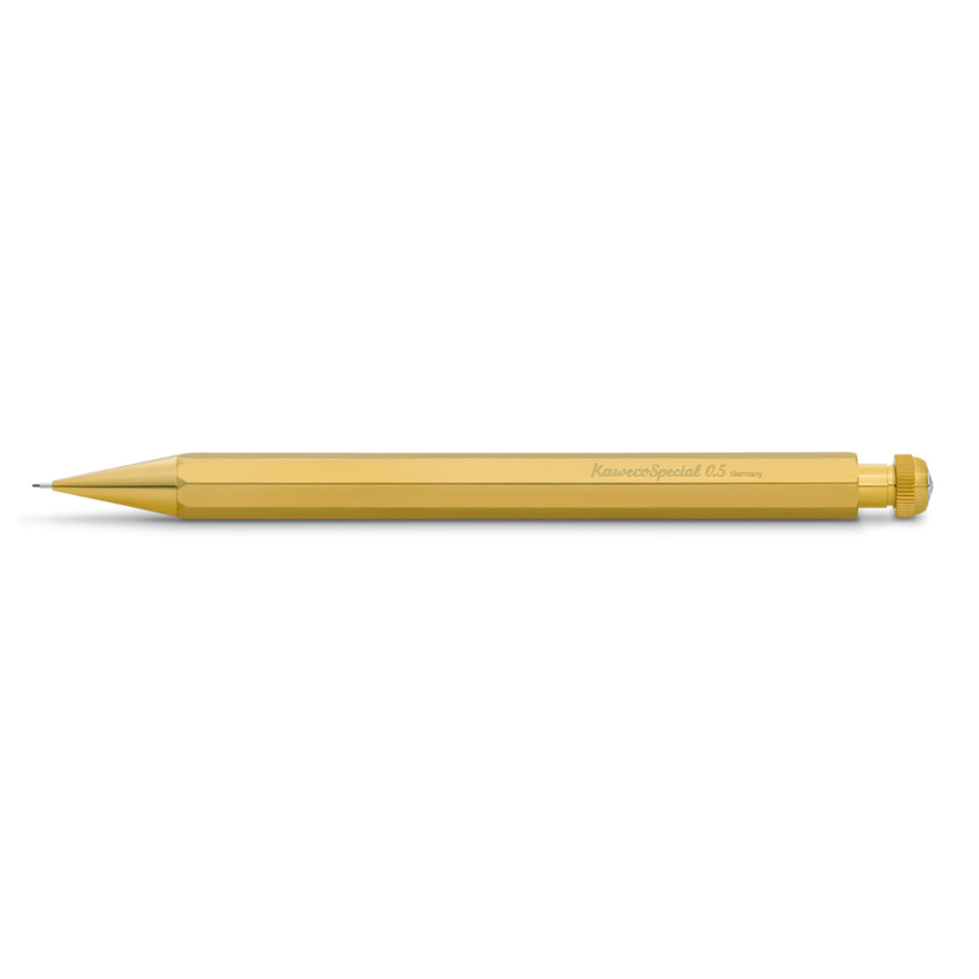 Kaweco Special 0.5mm Mechanical Pencil with Optional Clip - Brass 4