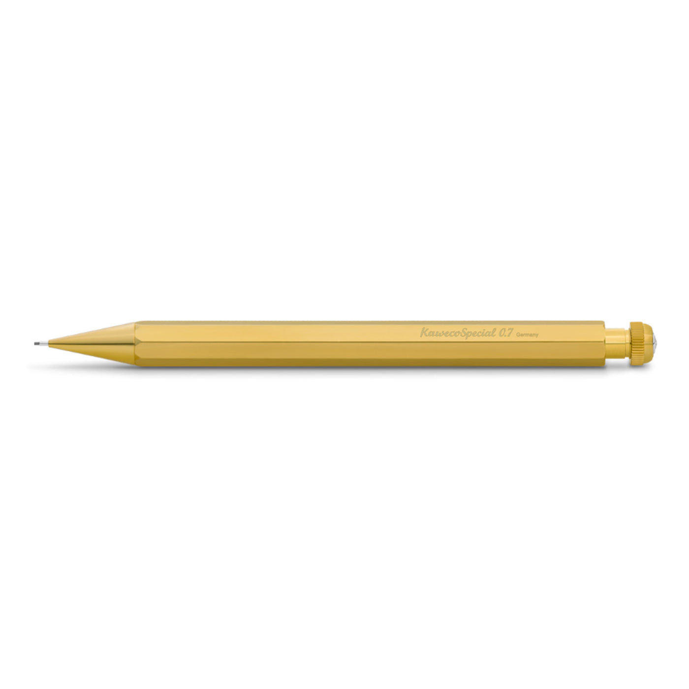 Kaweco Special 0.7mm Mechanical Pencil with Optional Clip - Brass 4