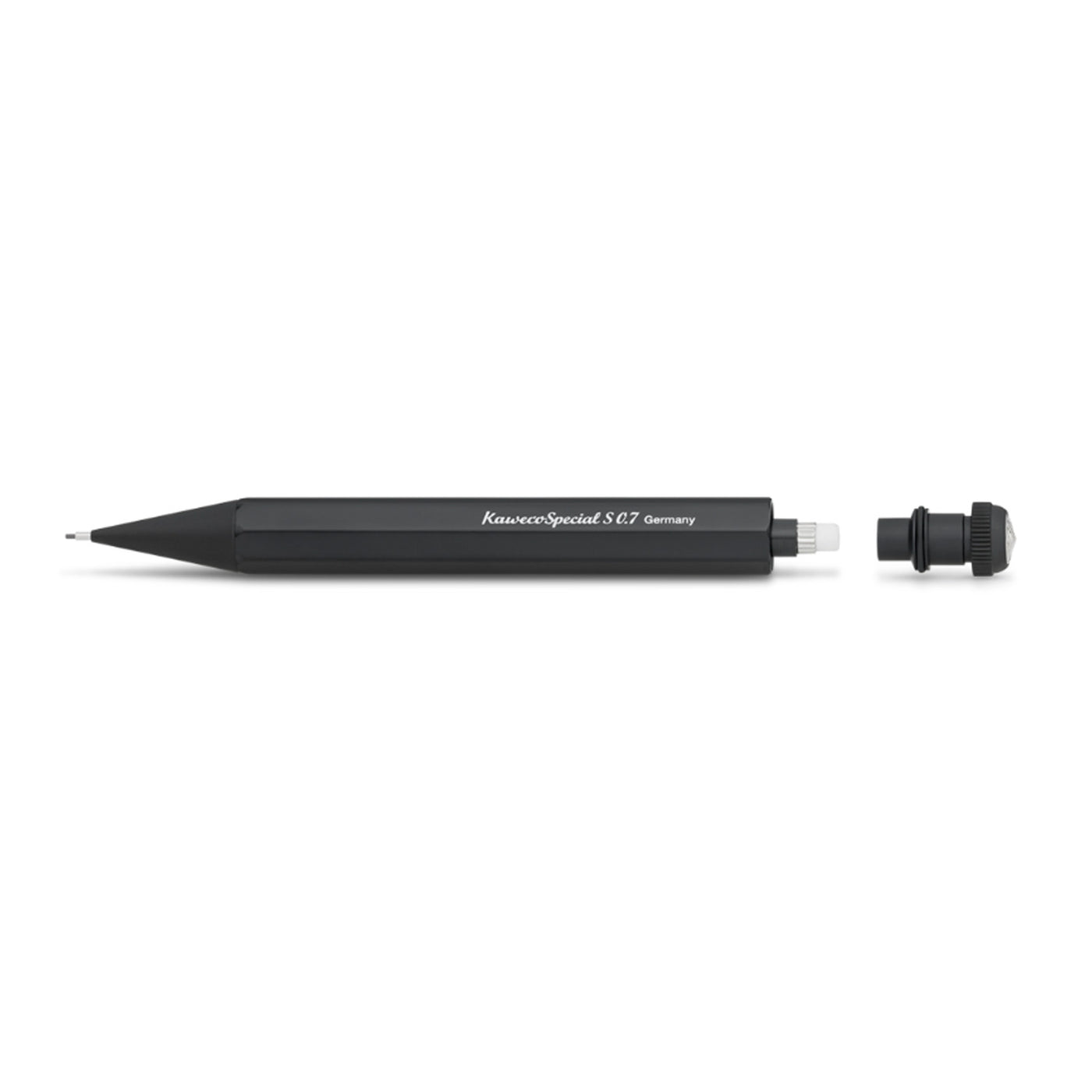 Kaweco Special (S) 0.7mm Mechanical Pencil with Optional Clip - Black 5