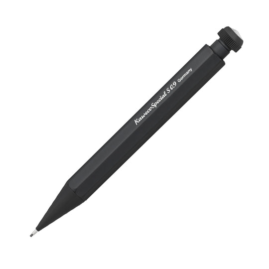 Kaweco Special (S) 0.9mm Mechanical Pencil with Optional Clip - Black