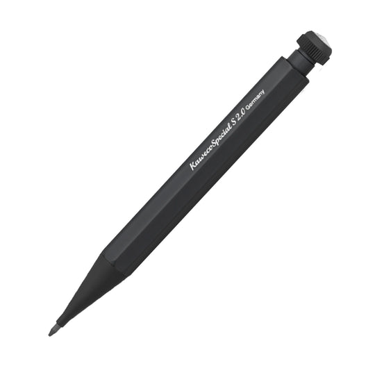 Kaweco Special (S) 2mm Mechanical Pencil with Optional Clip - Black