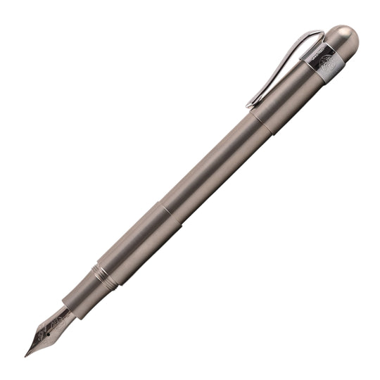 Kaweco Supra Fountain Pen without Clip - Stainless Steel