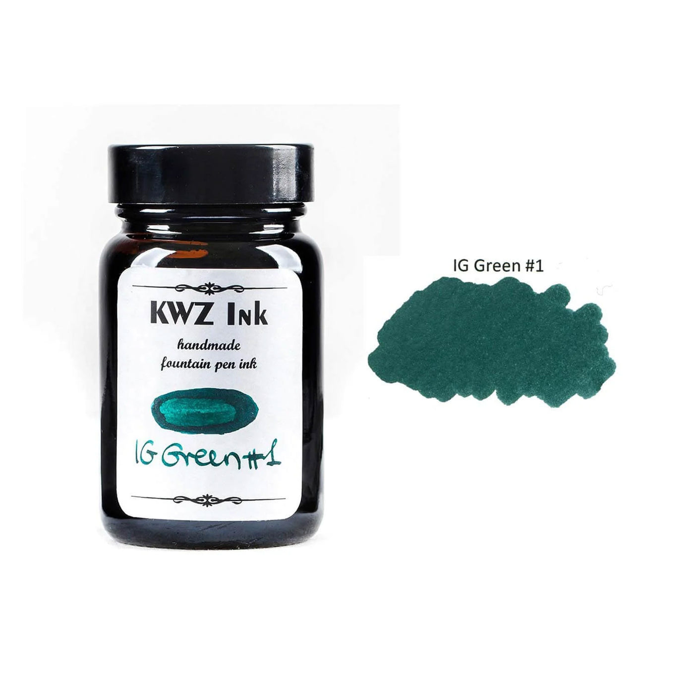 KWZ Iron Gall Green #1 Ink Bottle - 60ml