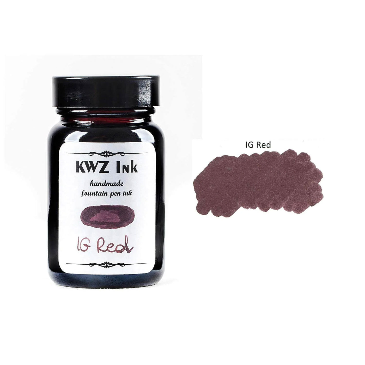 KWZ Iron Gall Red Ink Bottle - 60ml