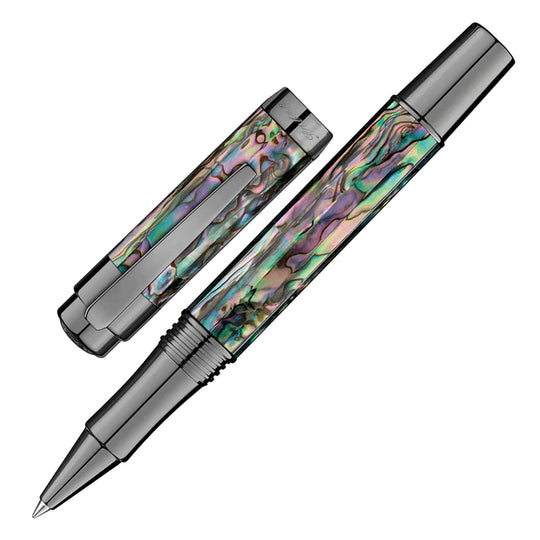 Laban Abalone Roller Ball Pen - Gunmetal