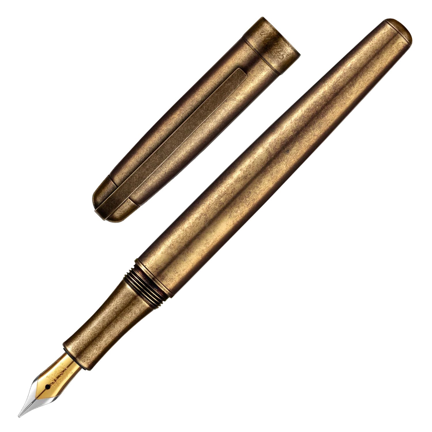 Laban Antique Fountain Pen - Gold – Makoba
