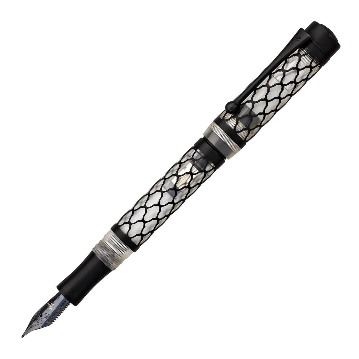 Laban Flora Fountain Pen - Black 1