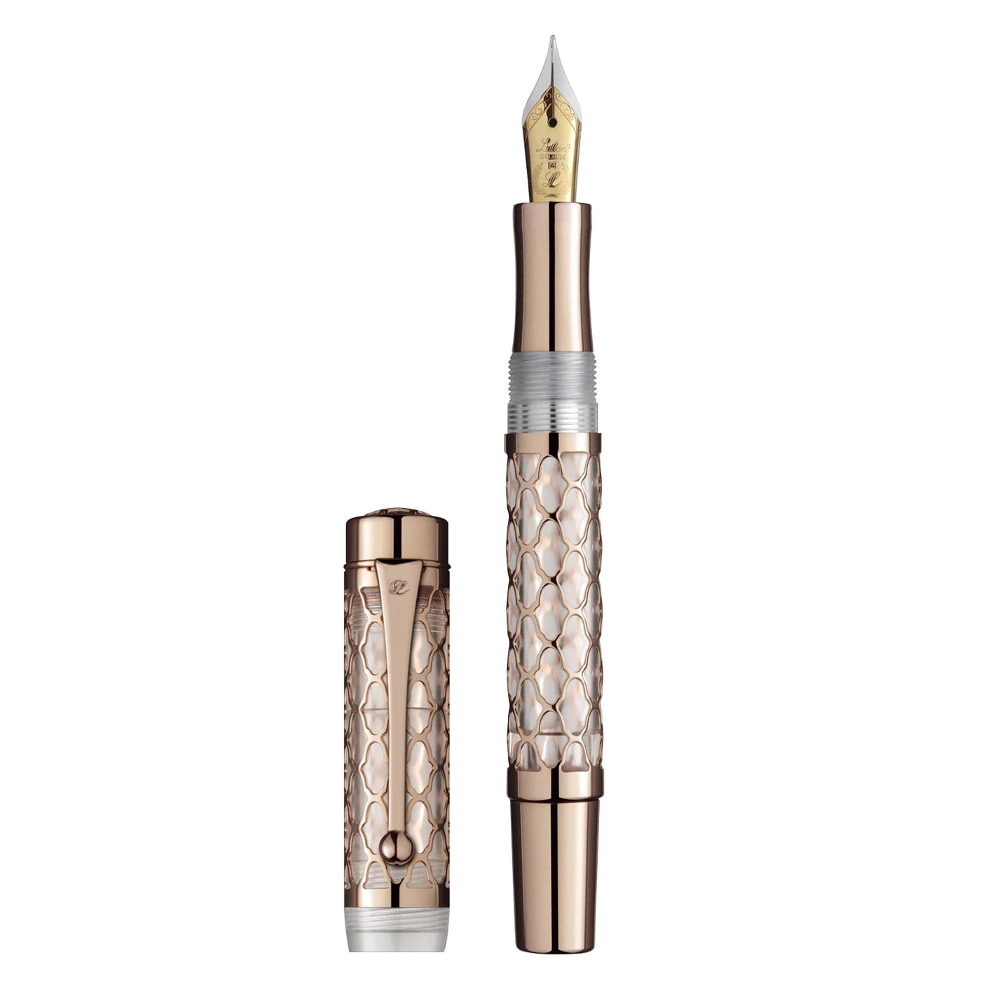 Laban Flora Fountain Pen - Rosegold 2