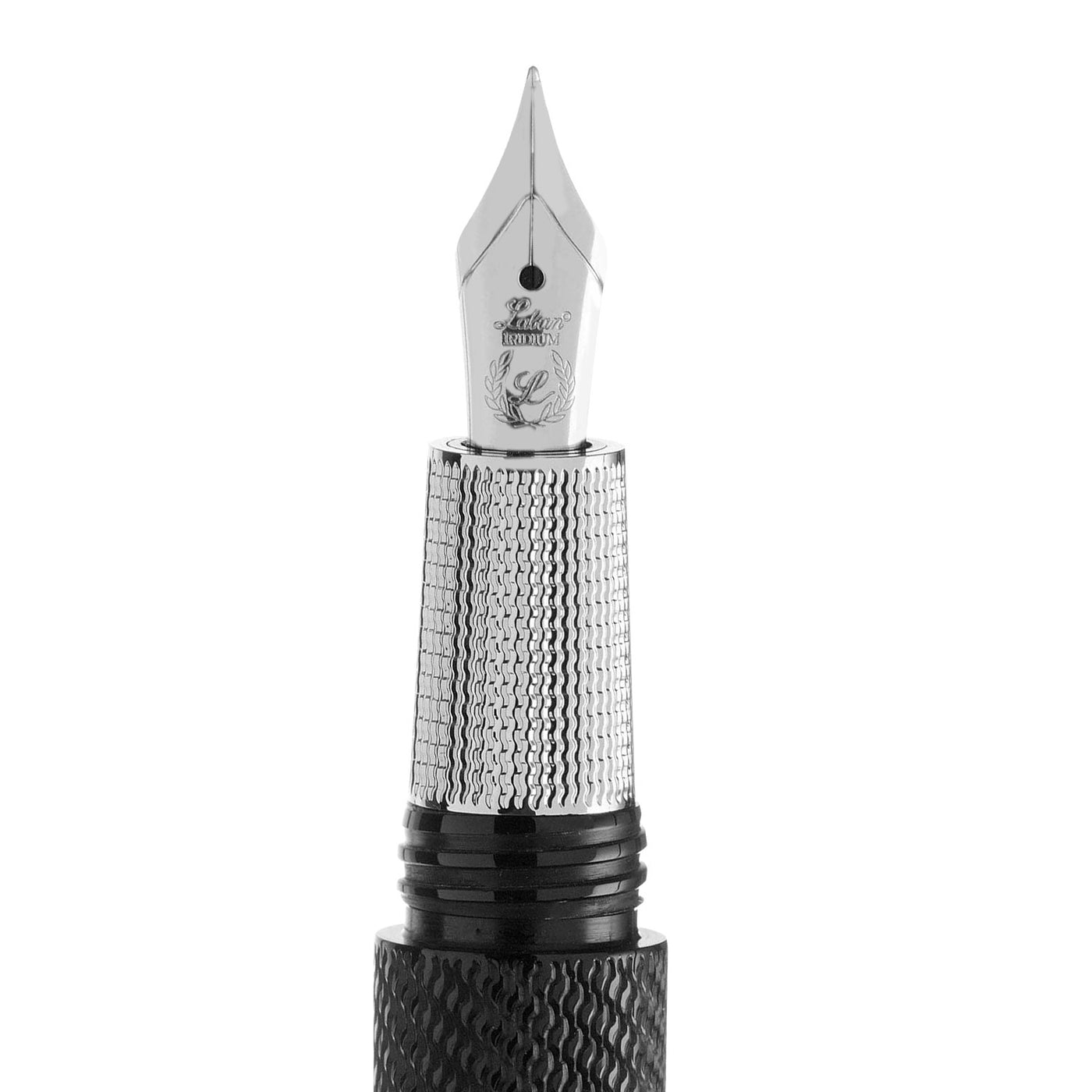 Laban Heracles Fountain Pen - Black CT 3