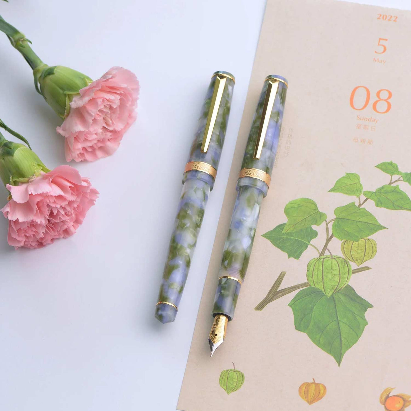 Laban Rosa Fountain Pen - Lilac GT 3